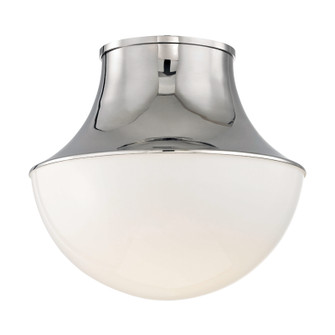 Lettie One Light Flush Mount in Polished Nickel (70|9415-PN)