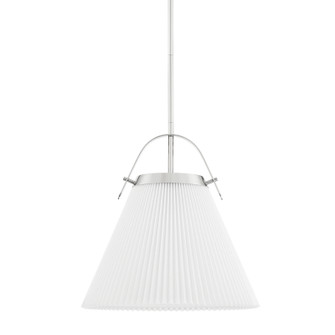 Aldridge One Light Pendant in Polished Nickel (70|9616-PN)