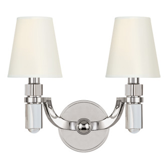 Dayton Two Light Wall Sconce in Polished Nickel (70|982-PN-WS)