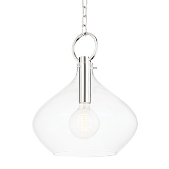 Lina One Light Pendant in Polished Nickel (70|BKO253-PN)