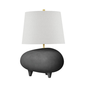 Tiptoe One Light Table Lamp in Aged Brass/Matte Black (70|KBS1423201A-AGB/MB)