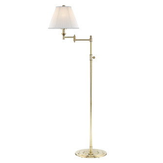 Signature No.1 One Light Floor Lamp in Aged Brass (70|MDSL601-AGB)