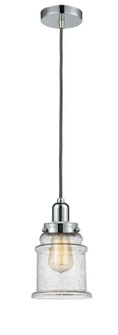 Whitney One Light Mini Pendant in Polished Chrome (405|100PC-10GY-0H-PC-G184)