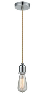 Whitney One Light Mini Pendant in Polished Chrome (405|100PC-10RE-0PC)