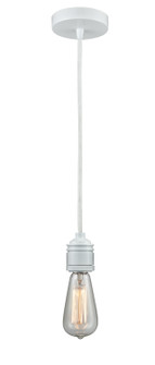 Winchester One Light Mini Pendant in White (405|100W-10W-2W)