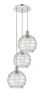 Ballston Three Light Pendant in Polished Chrome (405|113B-3P-PC-G1213-10)