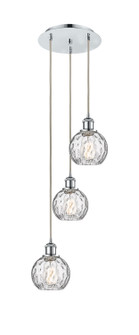 Ballston Three Light Pendant in Polished Chrome (405|113B-3P-PC-G1215-6)