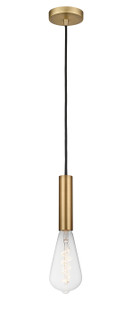 Auralume LED Mini Pendant in Brushed Brass (405|198-1P-BB-BB95LED)