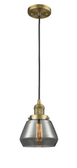 Franklin Restoration LED Mini Pendant in Brushed Brass (405|201C-BB-G173-LED)