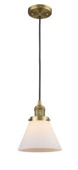 Franklin Restoration One Light Mini Pendant in Brushed Brass (405|201C-BB-G41)