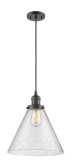 Franklin Restoration LED Pendant in Oil Rubbed Bronze (405|201C-OB-G44-L)