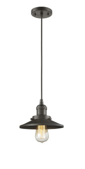 Franklin Restoration LED Mini Pendant in Oil Rubbed Bronze (405|201C-OB-M5-LED)