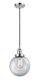 Franklin Restoration LED Mini Pendant in Polished Chrome (405|201C-PC-G202-8-LED)