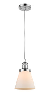Franklin Restoration LED Mini Pendant in Polished Chrome (405|201C-PC-G61-LED)
