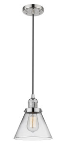 Franklin Restoration LED Mini Pendant in Polished Nickel (405|201C-PN-G42-LED)