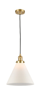 Franklin Restoration LED Pendant in Satin Gold (405|201C-SG-G41-L-LED)