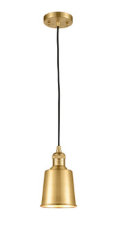 Franklin Restoration LED Mini Pendant in Satin Gold (405|201C-SG-M9-SG-LED)
