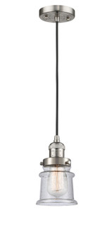 Franklin Restoration LED Mini Pendant in Brushed Satin Nickel (405|201C-SN-G184S-LED)