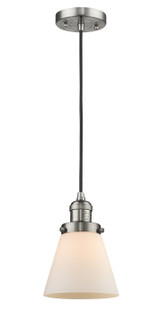 Franklin Restoration LED Mini Pendant in Brushed Satin Nickel (405|201C-SN-G61-LED)
