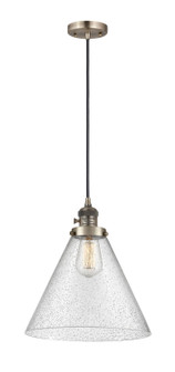 Franklin Restoration LED Pendant in Antique Brass (405|201CSW-AB-G44-L)