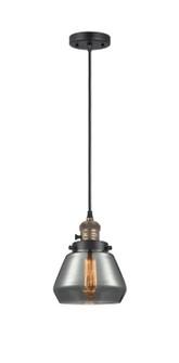 Franklin Restoration LED Mini Pendant in Black Antique Brass (405|201CSW-BAB-G173-LED)
