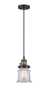 Franklin Restoration LED Mini Pendant in Black Antique Brass (405|201CSW-BAB-G182S-LED)