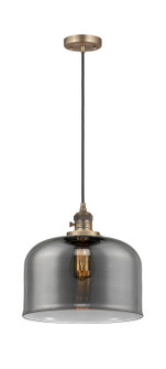 Franklin Restoration One Light Mini Pendant in Brushed Brass (405|201CSW-BB-G73-L)
