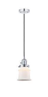 Franklin Restoration One Light Mini Pendant in Polished Chrome (405|201CSW-PC-G181S)