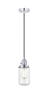 Franklin Restoration One Light Mini Pendant in Polished Chrome (405|201CSW-PC-G312)