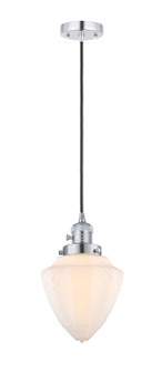 Franklin Restoration LED Mini Pendant in Polished Chrome (405|201CSW-PC-G661-7-LED)