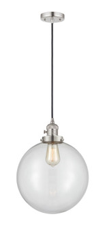 Franklin Restoration One Light Mini Pendant in Polished Nickel (405|201CSW-PN-G202-12)