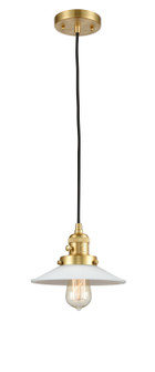 Franklin Restoration One Light Mini Pendant in Satin Gold (405|201CSW-SG-G1)