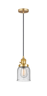 Franklin Restoration LED Mini Pendant in Satin Gold (405|201CSW-SG-G54-LED)