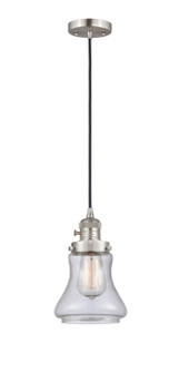Franklin Restoration LED Mini Pendant in Brushed Satin Nickel (405|201CSW-SN-G194-LED)