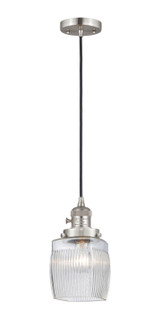 Franklin Restoration LED Mini Pendant in Brushed Satin Nickel (405|201CSW-SN-G302-LED)