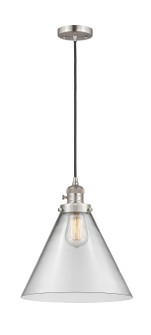 Franklin Restoration One Light Mini Pendant in Brushed Satin Nickel (405|201CSW-SN-G42-L)