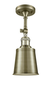 Franklin Restoration LED Semi-Flush Mount in Antique Brass (405|201F-AB-M9-AB-LED)