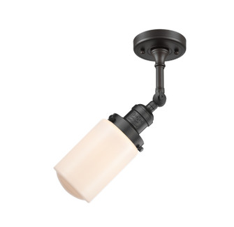 Franklin Restoration LED Semi-Flush Mount in Oil Rubbed Bronze (405|201F-OB-G311-LED)