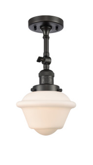 Franklin Restoration LED Semi-Flush Mount in Oil Rubbed Bronze (405|201F-OB-G531-LED)