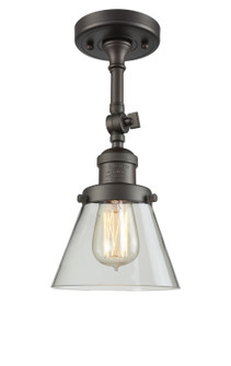 Franklin Restoration LED Semi-Flush Mount in Oil Rubbed Bronze (405|201F-OB-G62-LED)