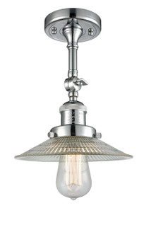 Franklin Restoration One Light Semi-Flush Mount in Polished Chrome (405|201F-PC-G2)