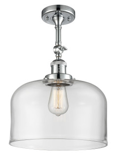 Franklin Restoration One Light Semi-Flush Mount in Polished Chrome (405|201F-PC-G72-L)