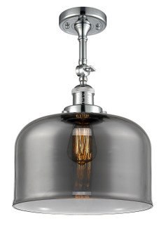 Franklin Restoration One Light Semi-Flush Mount in Polished Chrome (405|201F-PC-G73-L)