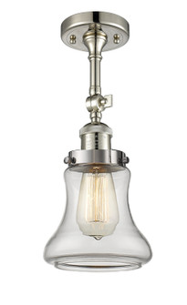 Franklin Restoration LED Semi-Flush Mount in Polished Nickel (405|201F-PN-G192-LED)