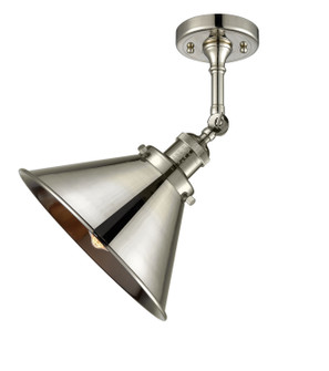 Franklin Restoration LED Semi-Flush Mount in Polished Nickel (405|201F-PN-M10-PN-LED)