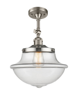 Franklin Restoration LED Semi-Flush Mount in Brushed Satin Nickel (405|201F-SN-G542-LED)