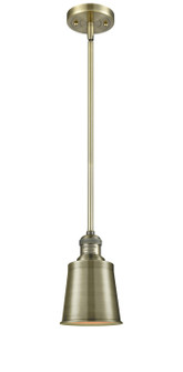 Franklin Restoration One Light Mini Pendant in Antique Brass (405|201S-AB-M9-AB)