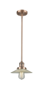 Franklin Restoration One Light Mini Pendant in Antique Copper (405|201S-AC-G2)