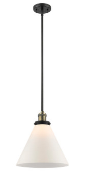Franklin Restoration LED Pendant in Black Antique Brass (405|201S-BAB-G41-L-LED)