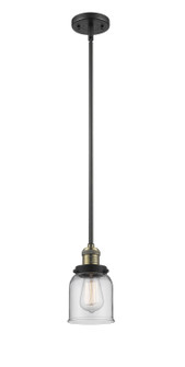 Franklin Restoration LED Mini Pendant in Black Antique Brass (405|201S-BAB-G52-LED)